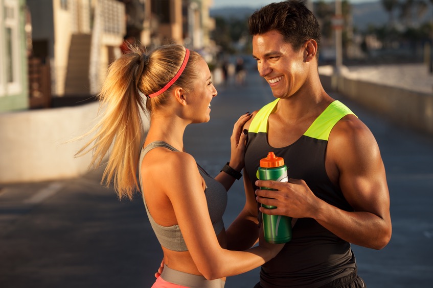 couple workout in your condo