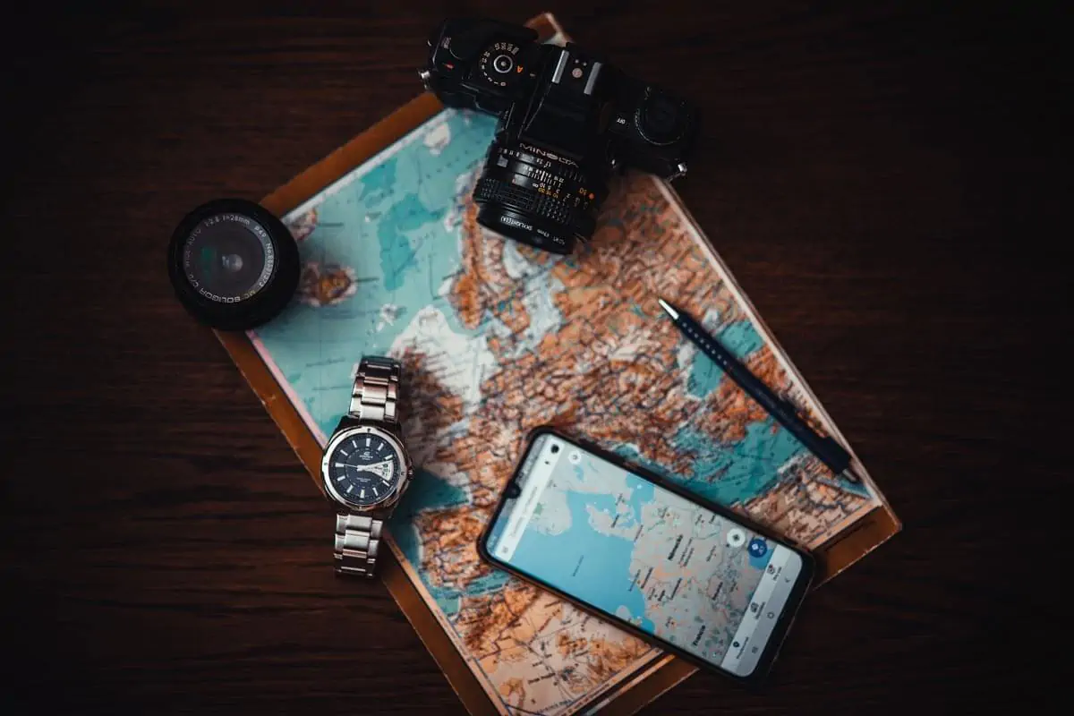 photography map and navigation tools