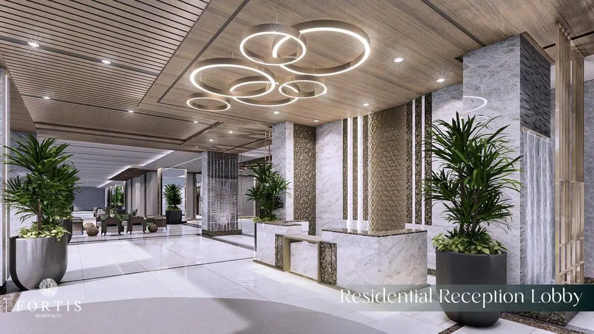 fortis reception lobby