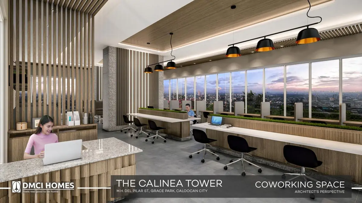 the calinea tower coworking space