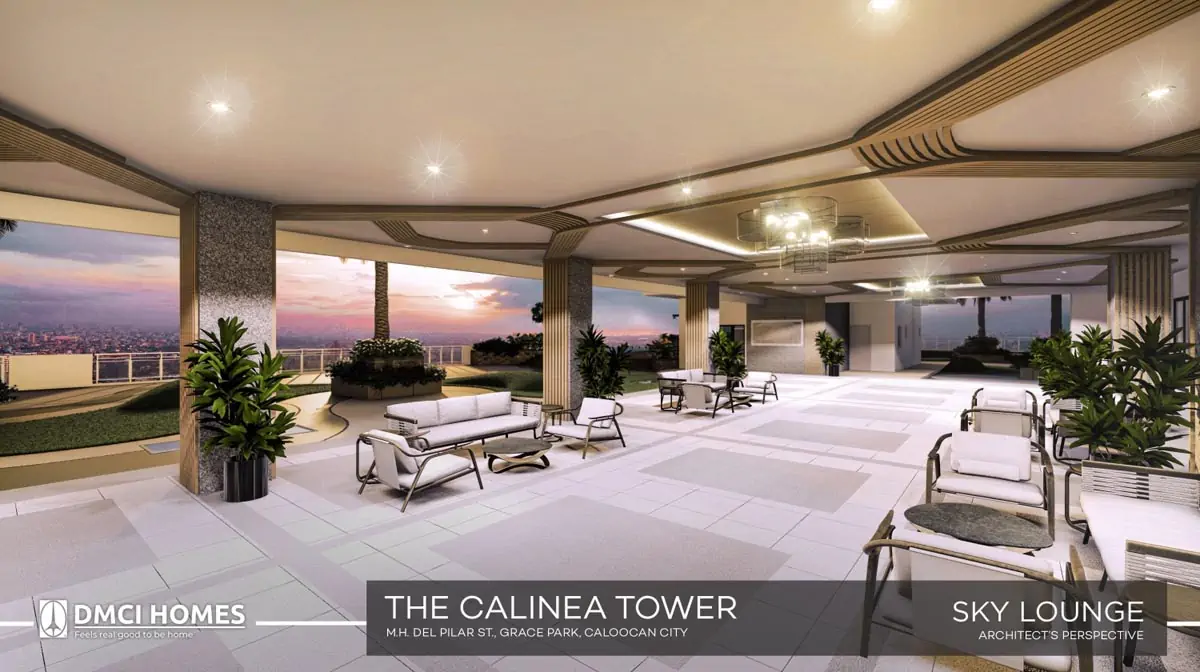 the calinea tower sky lounge