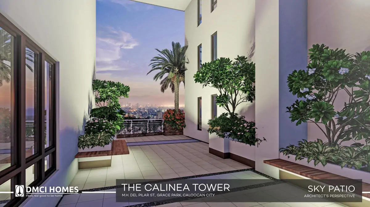 the calinea tower sky patio