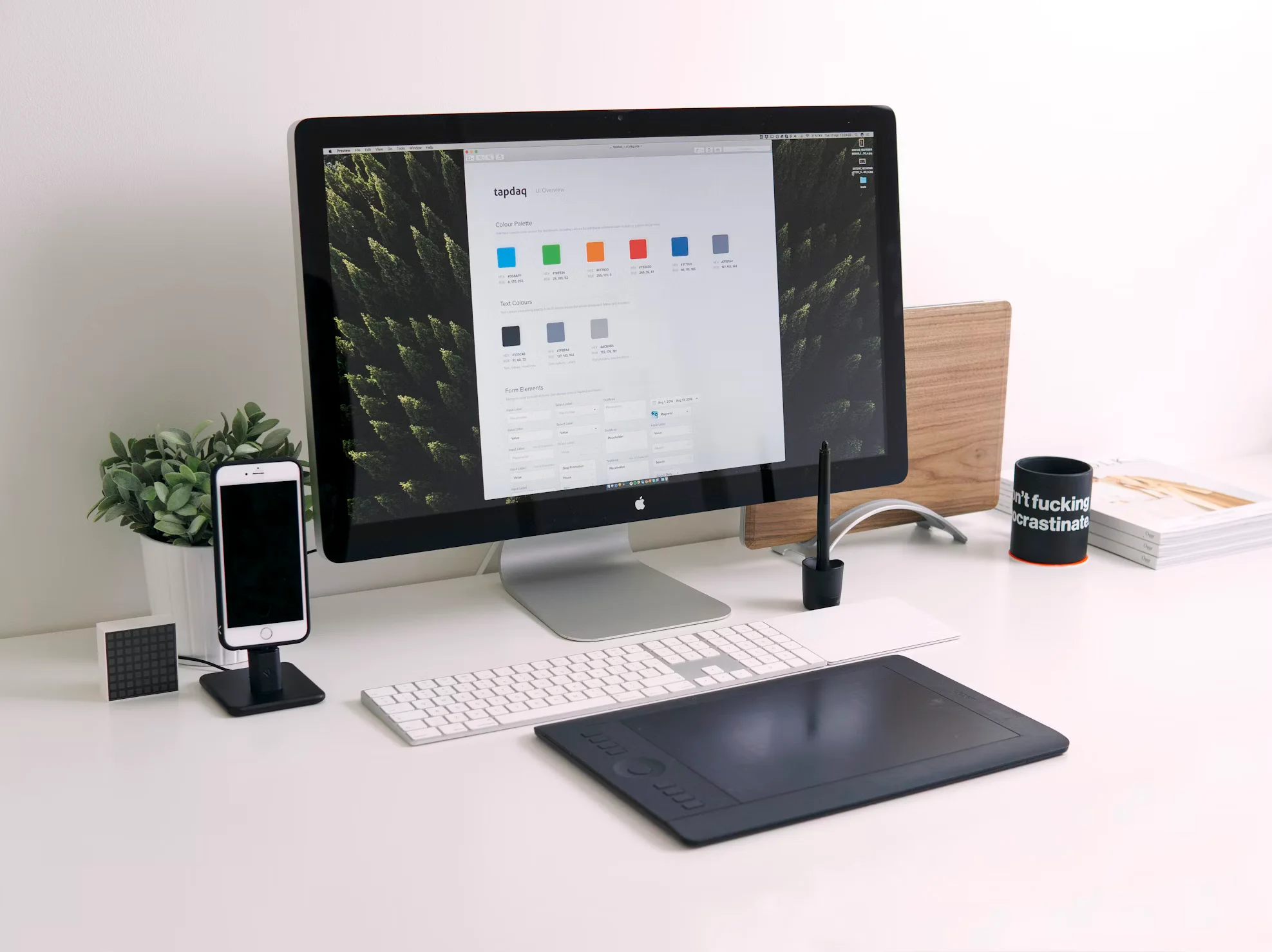 photo of thunder imac keyboard and trackpad