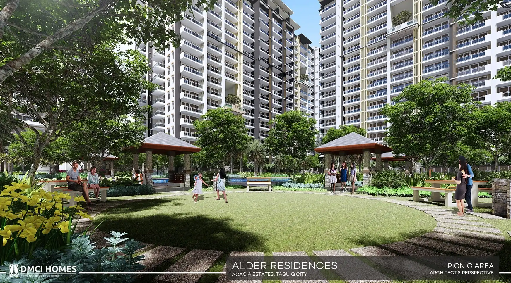 Alder Residences picnic area