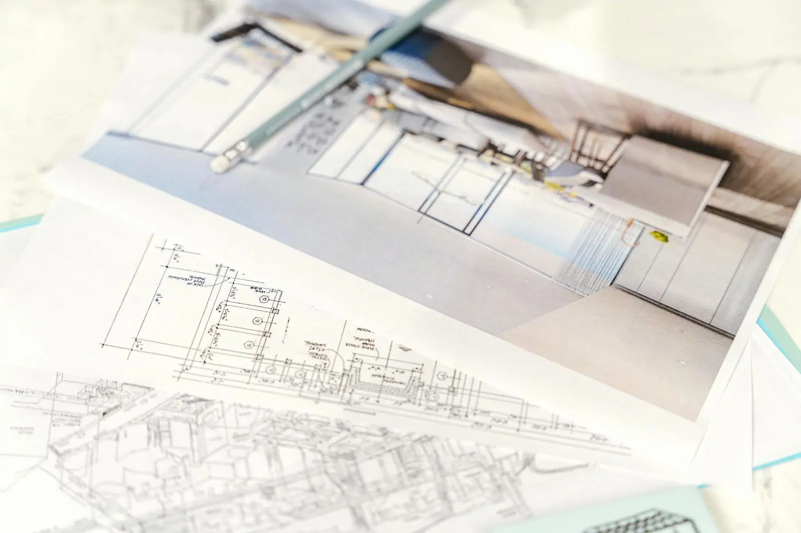 floor-plan-on-white-paper