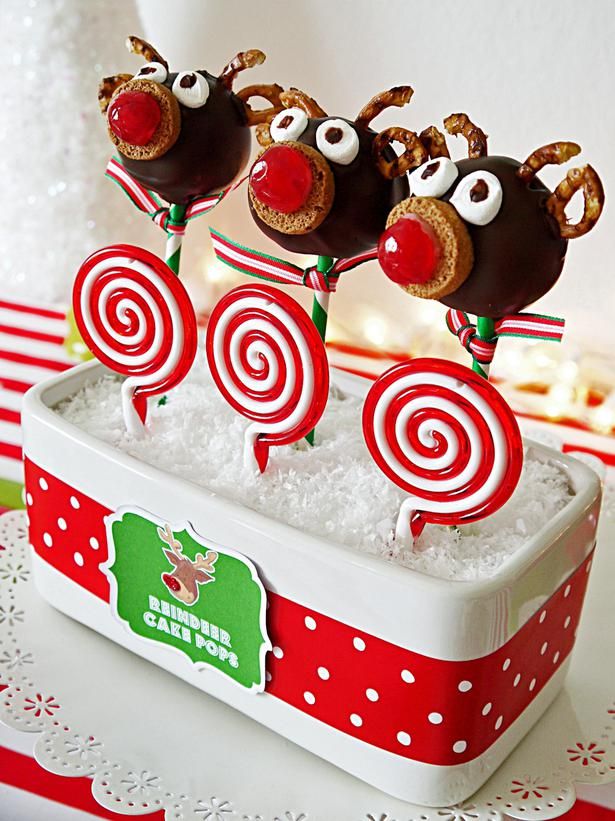 Reindeer Cake Pops