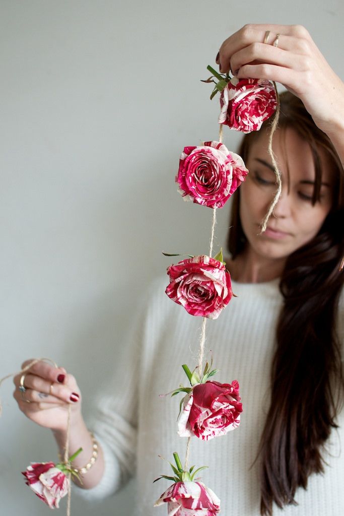 DIY Valentine Roses