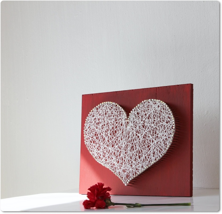 String Art Valentines
