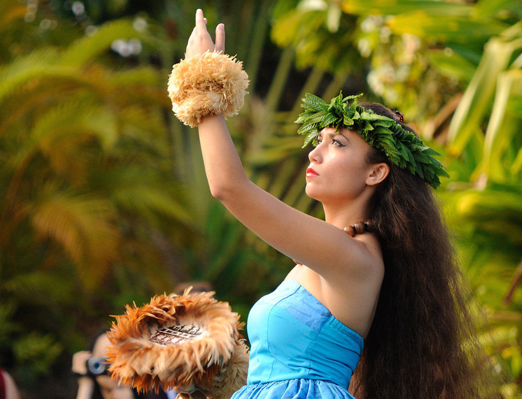 Hawaiian luau party