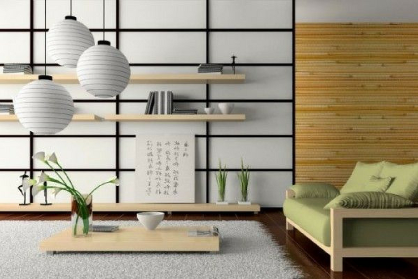 Summer Oriental Living Room