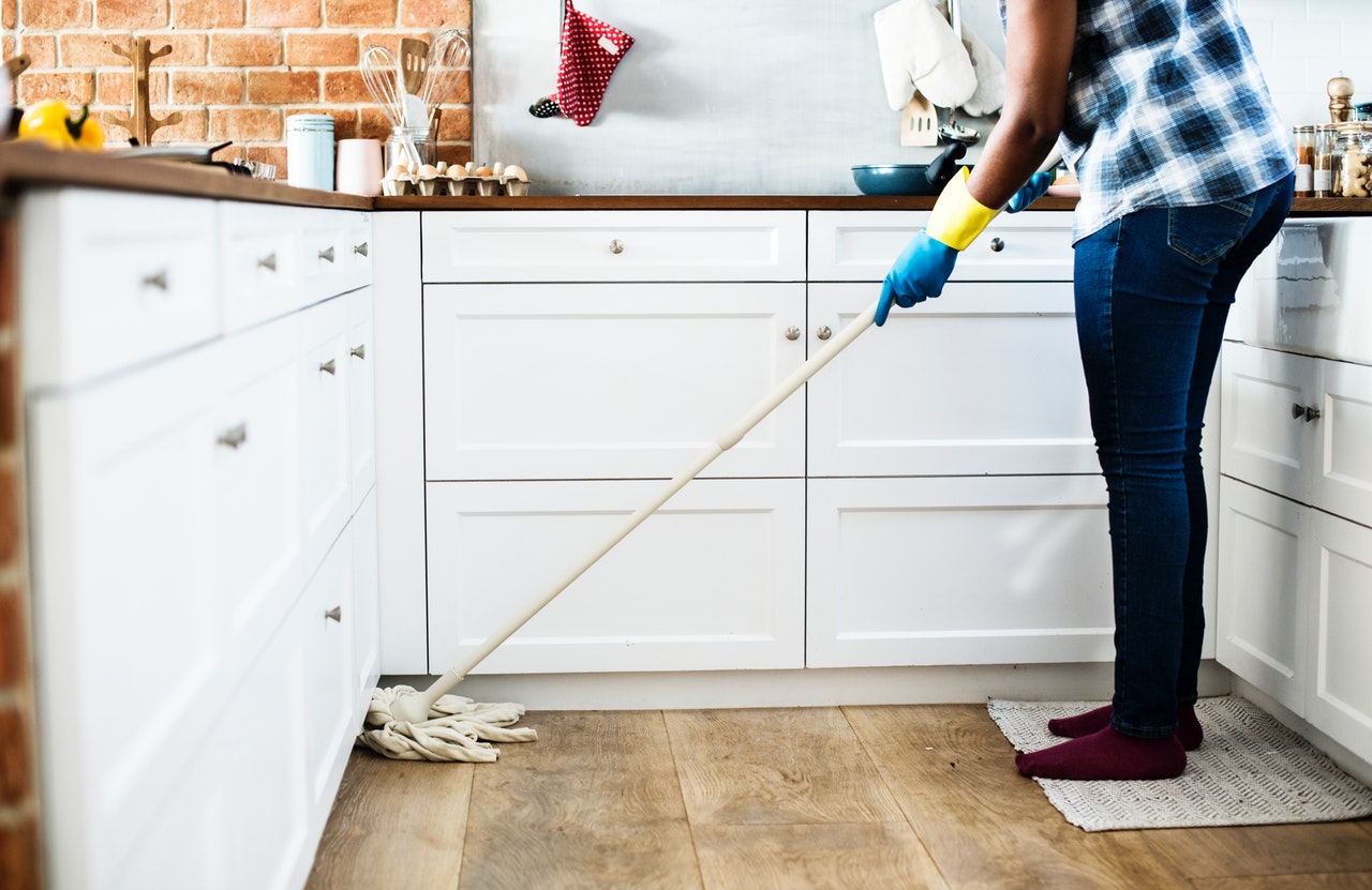 cleaning household chores