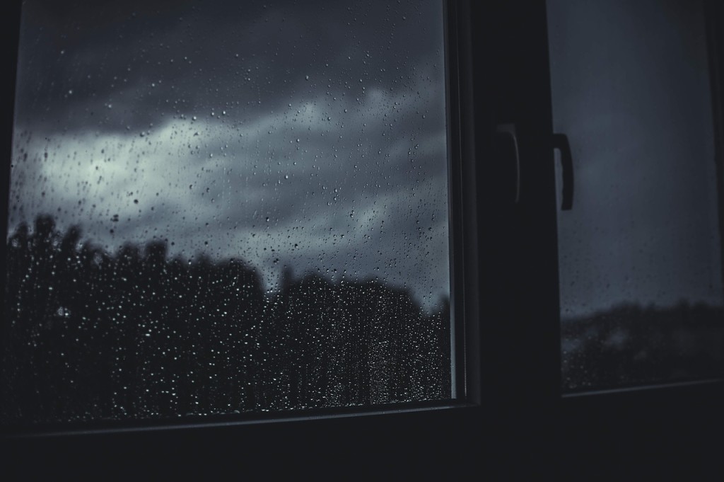 condo raining window