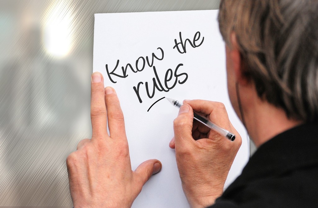 know the rules for your tenant