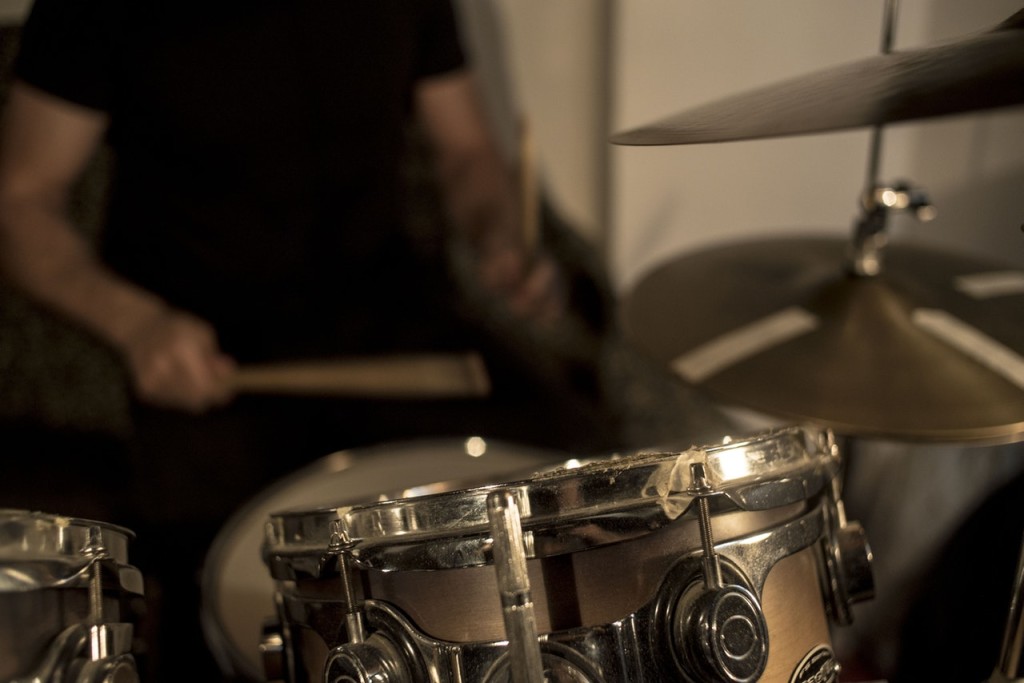 drum set guy playing