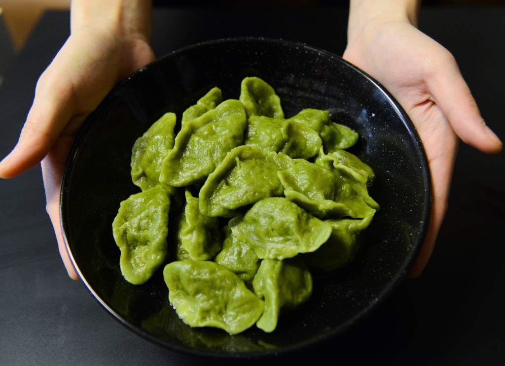 spinach dumplings