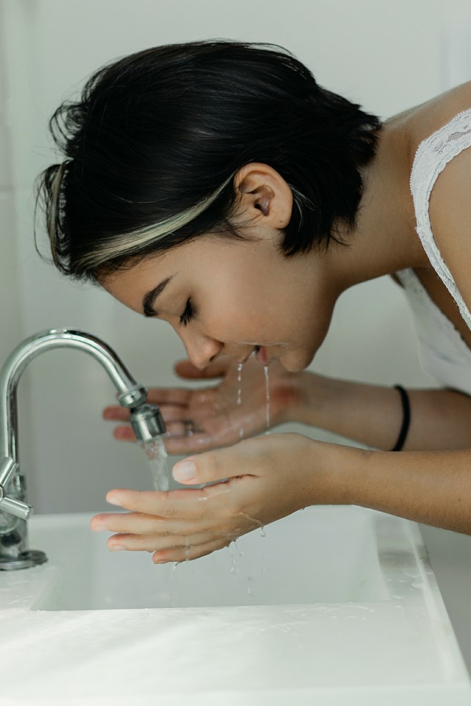 thoroughly clean your face